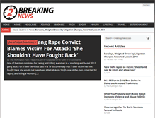 Tablet Screenshot of breaking2news.com